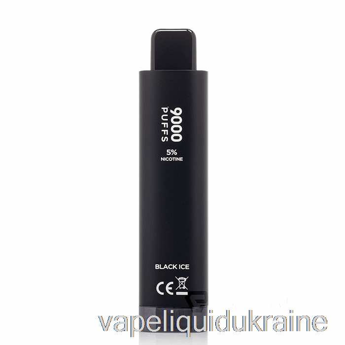 Vape Ukraine HQD Cuvie Plus 2.0 9000 Disposable Black Ice